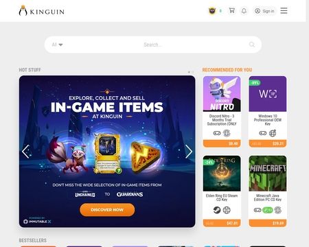 Your experience with Kinguin