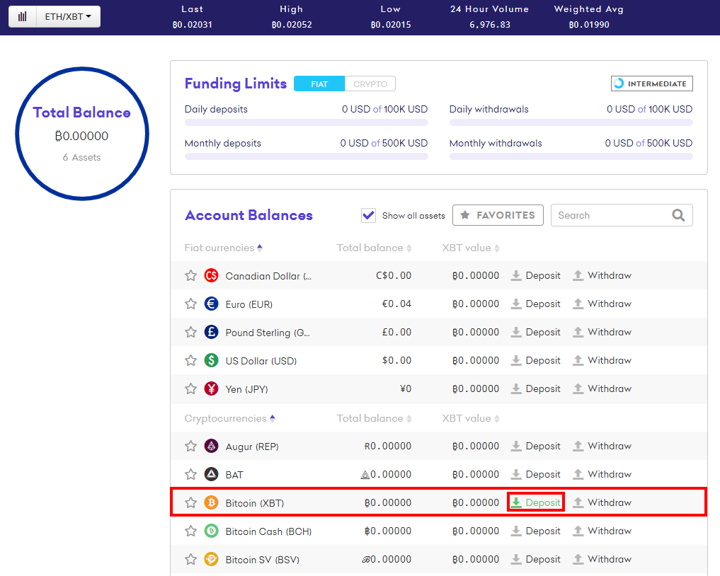 How To Deposit Funds in Kraken