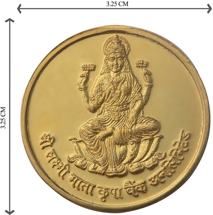 Buy 2 gm 24K () Lakshmi Gold Coin Online | MMTC-PAMP