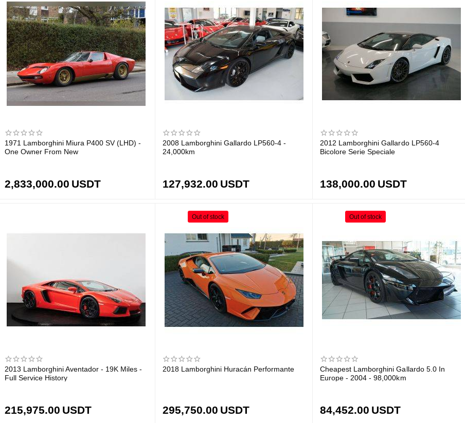 Buy a Lamborghini with Bitcoin (BTC): 10 places to purchase Lambo