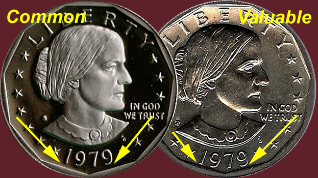 Value of Wide Rim Susan B. Anthony Dollar | Sell Coins