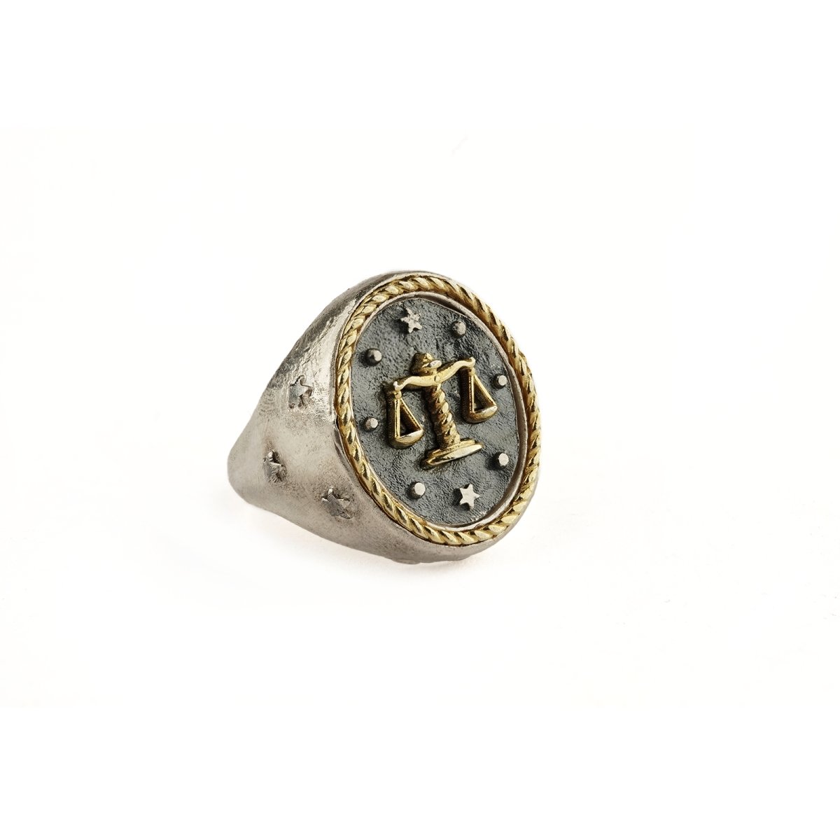Zodiac Libra Ring in Silver | MYEL Design