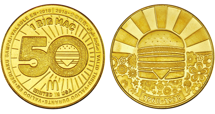 McDonald’s celebrates Big Mac 50th anniversary with token promotion