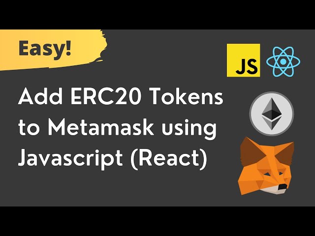Is MetaMask ERC compatible? How to add a custom token on MetaMask? - ecobt.ru