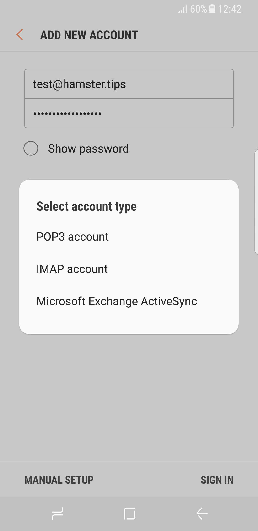 How to setup an Exchange account in Android - Support Centre - ecobt.ru