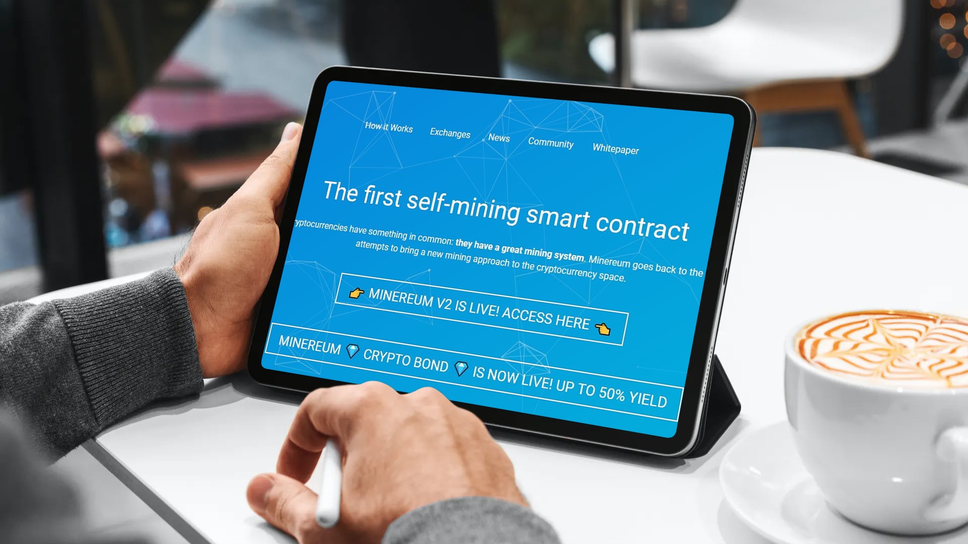 Minereum BSC WEB3 - The First Self-Mining Smart Contract for Binance Smart Chain