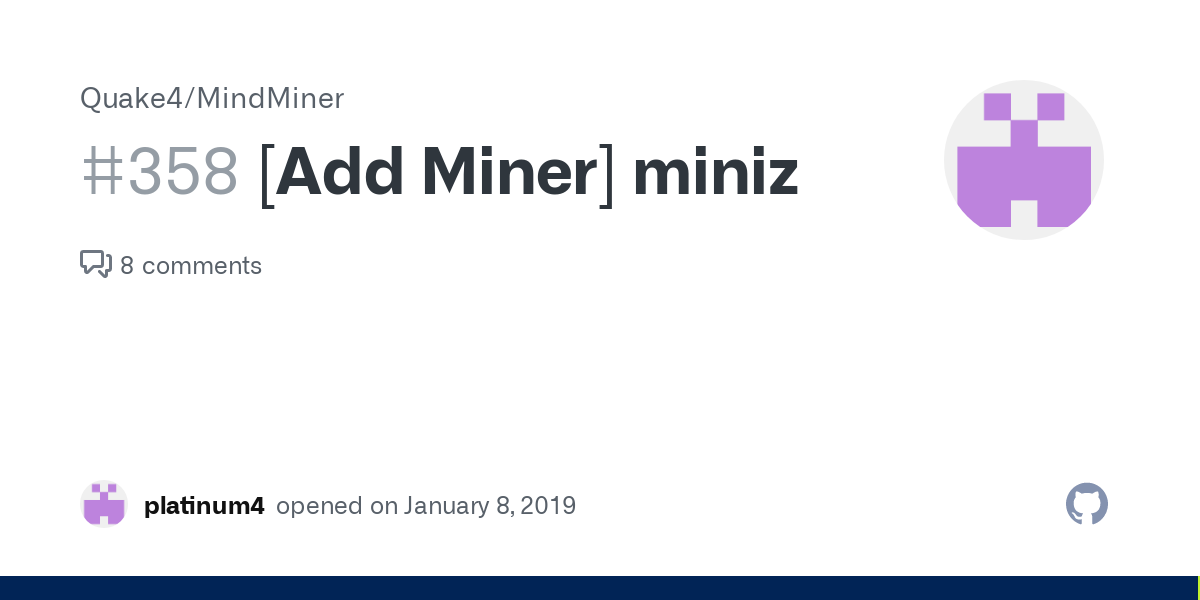 GitHub - source-code-sa/miniz-hass: Miniz Miner Home-Assistant Dashboard Using REST/JSON API Calls