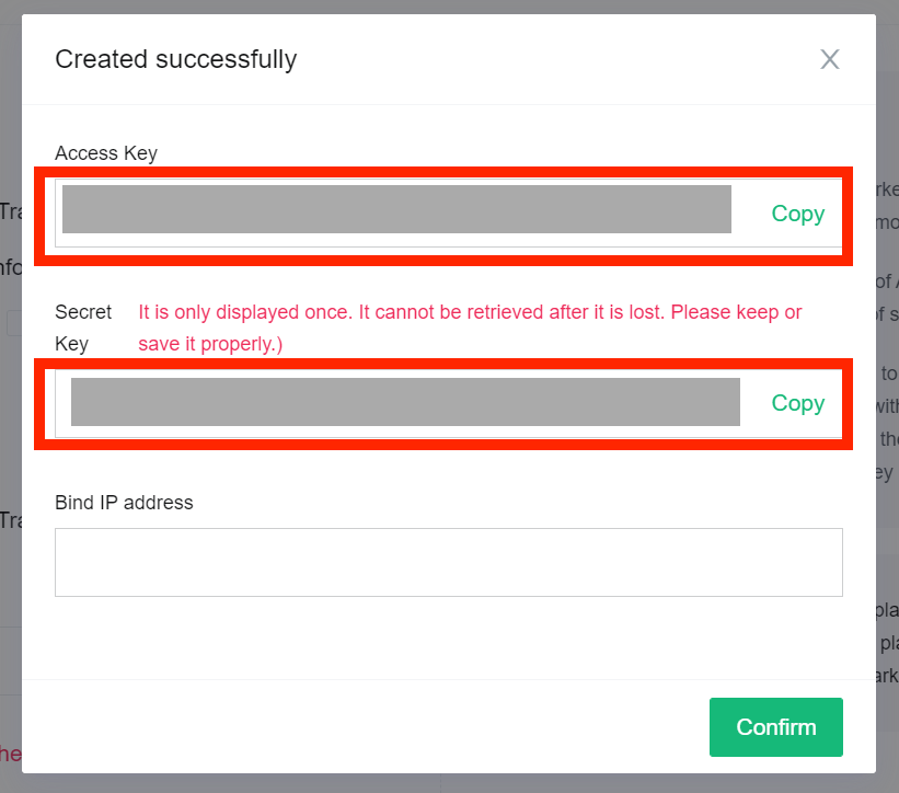 Trading with an API key on MEXC | Altrady