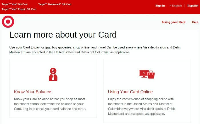 ecobt.ru - Check Target Gift Card Balance