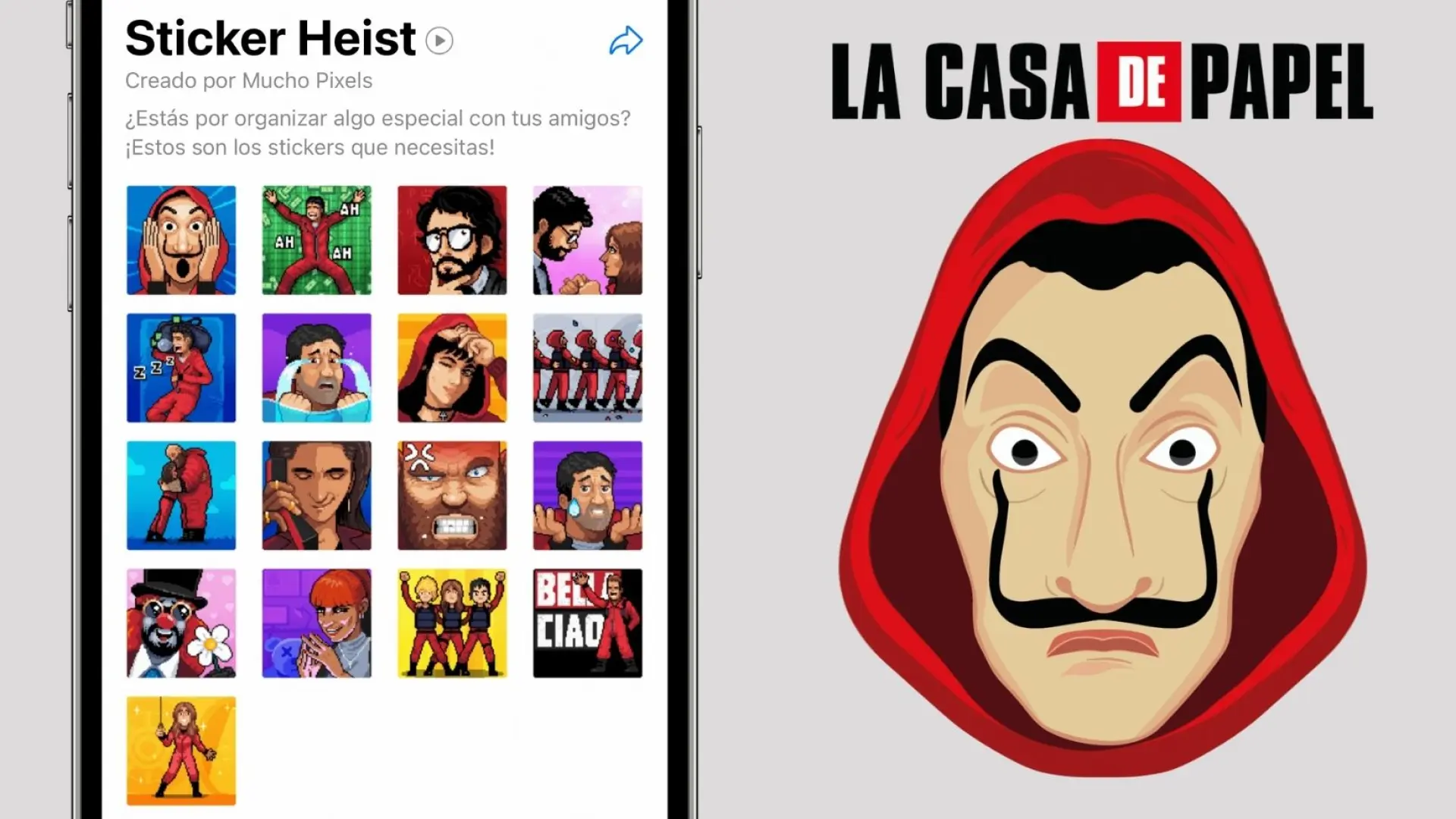 Money Heist themed stickers launched by WhatsApp