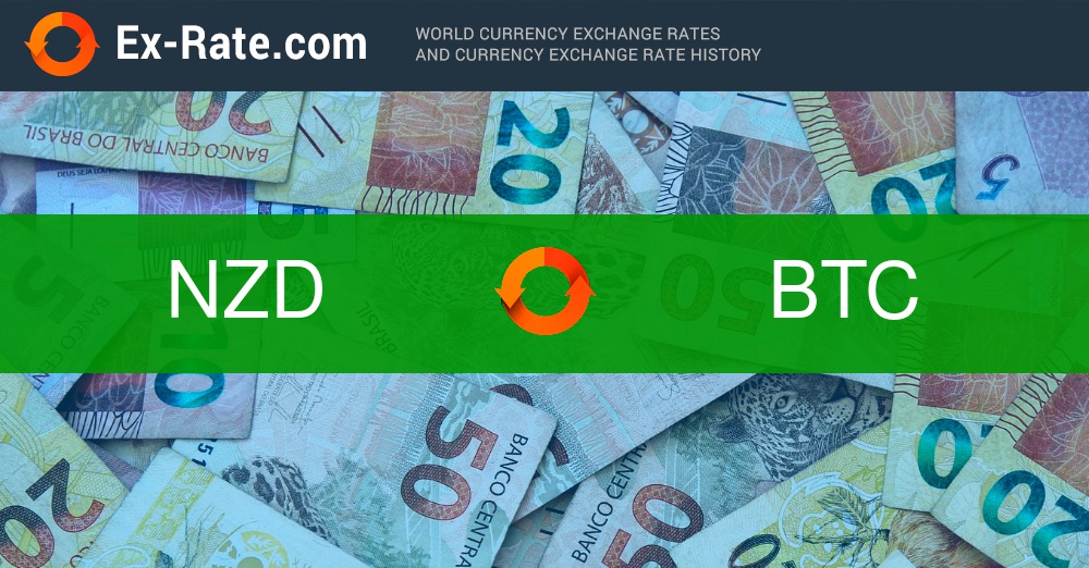 Convert Bitcoins (BTC) and New Zealand Dollars (NZD): Currency Exchange Rate Conversion Calculator