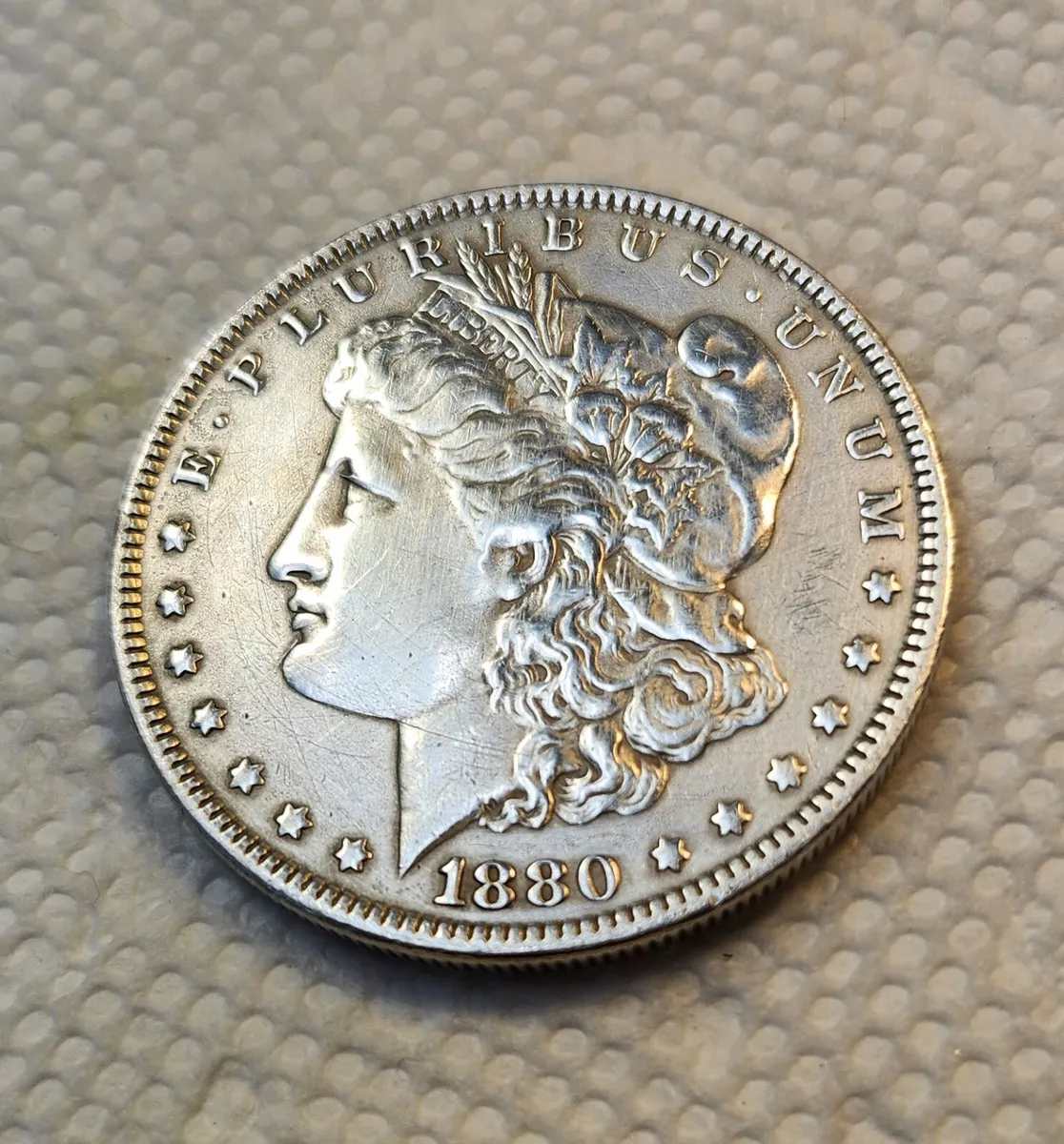 Morgan Silver Dollar Coin - AU - Hero Bullion