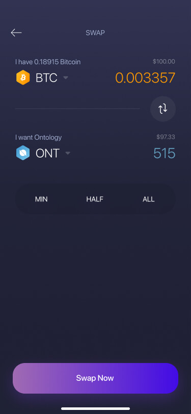 Buy Ontology with Credit or Debit Card | Buy ONT Instantly