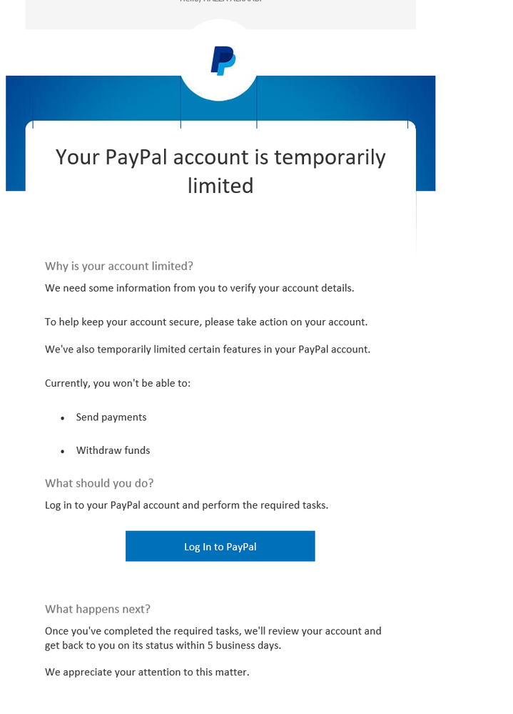 Understanding PayPal Account Limitations | PayPal US