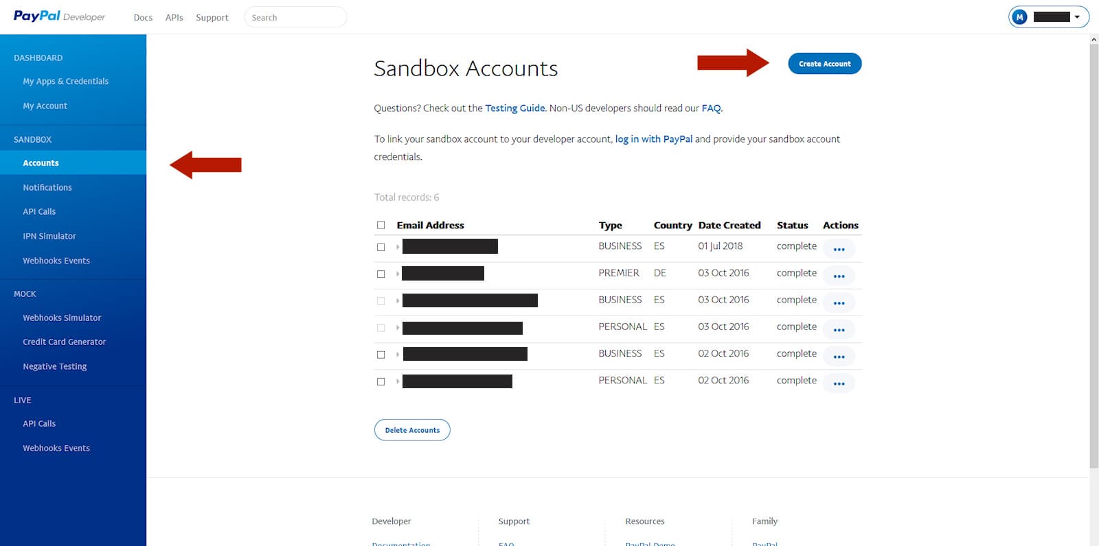 Creating & Testing PayPal Sandbox Account - Help Center