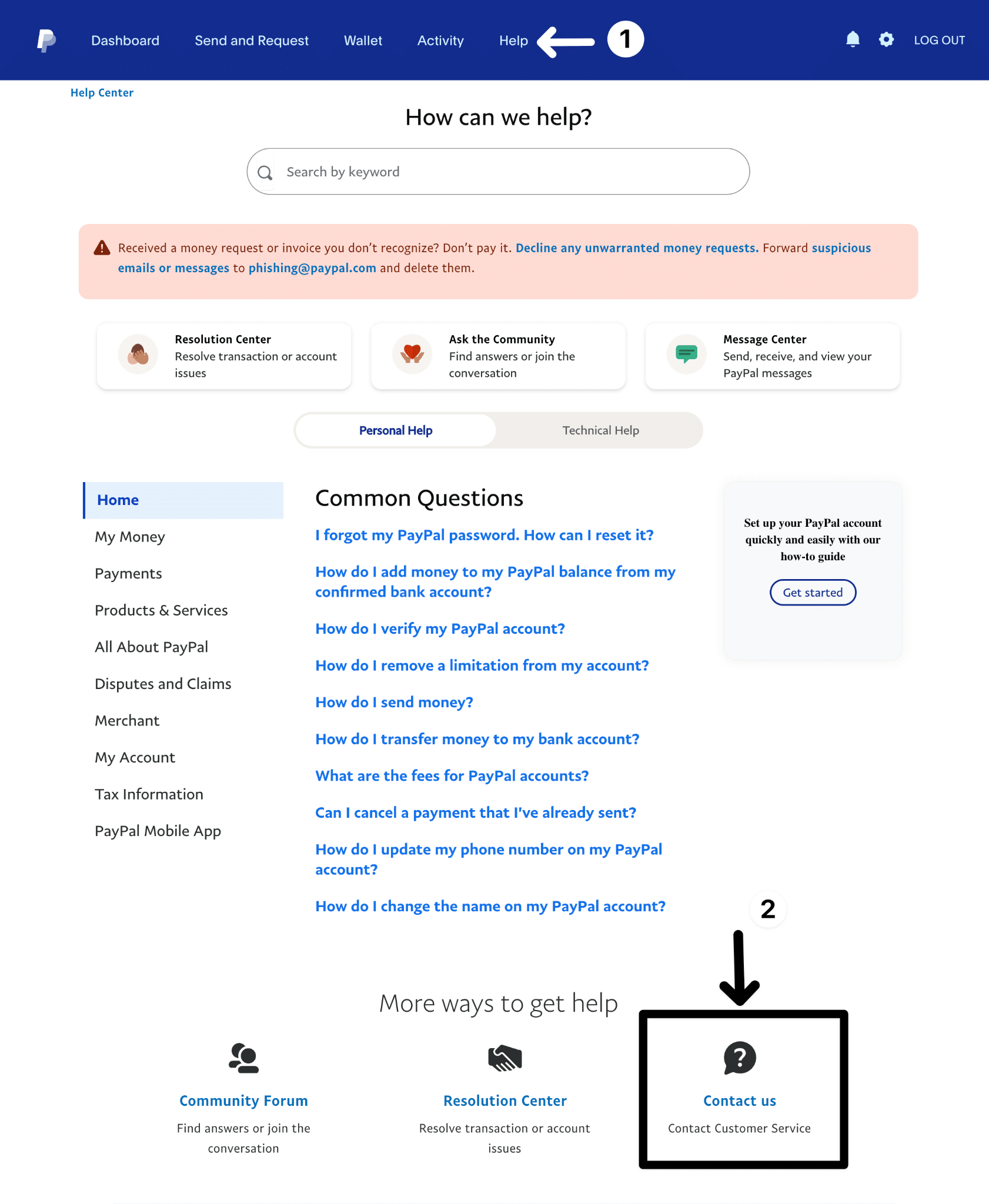 What can I do if I've changed my mobile number and can't log in? | PayPal GB