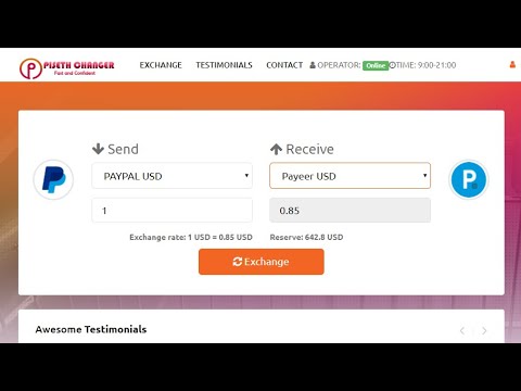 ecobt.ru – How to Exchange Payeer USD to PayPal [Bonus]
