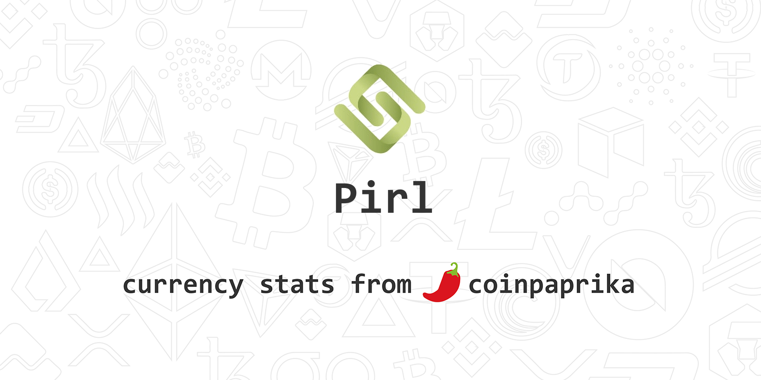 Pirl Price Today - PIRL Price Chart & Market Cap | CoinCodex