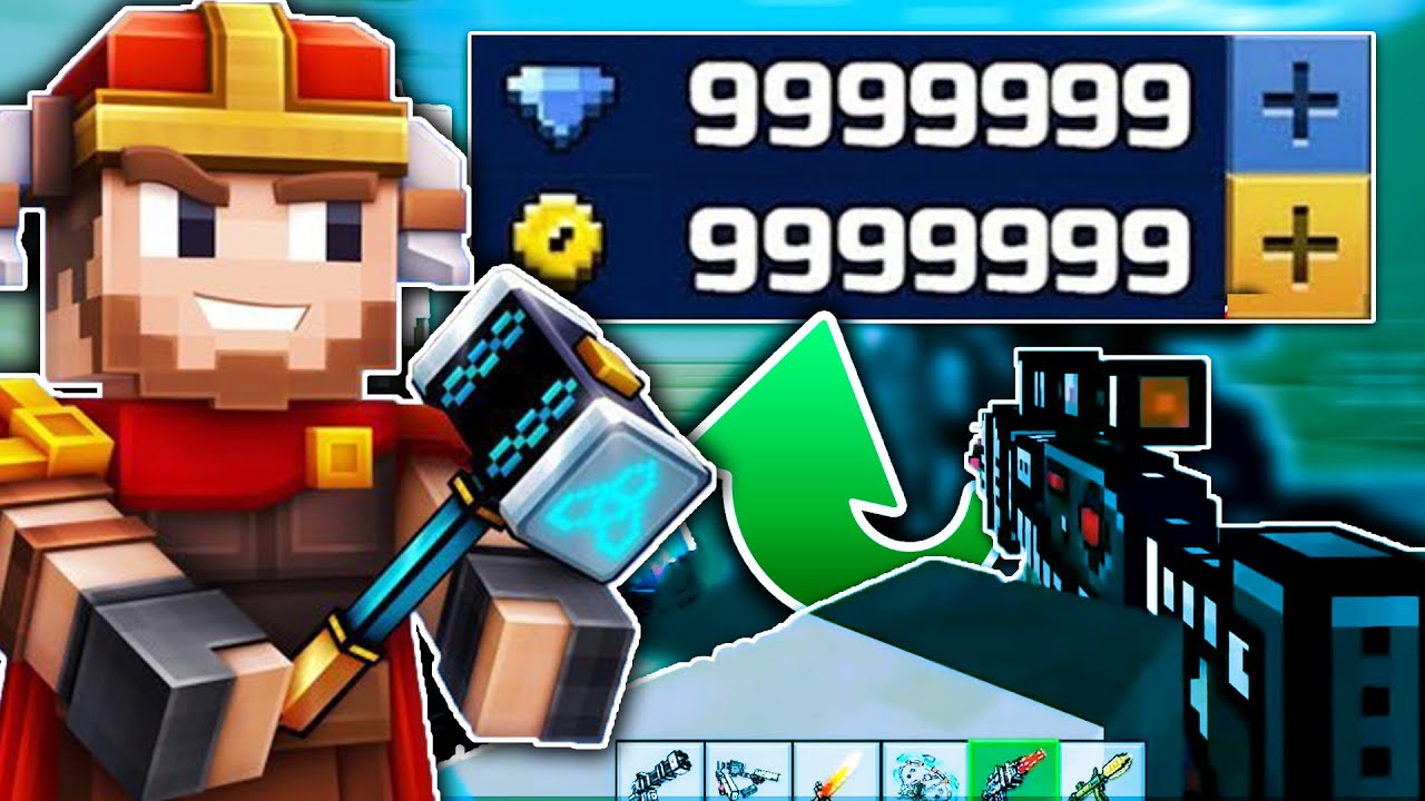 Get Free Gems & Coins in Pixel Gun 3d on iOS / Android