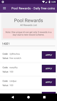 Pool Rewards - Daily Free Coin APK (Android App) - Free Download