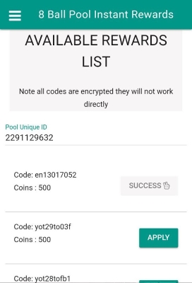Download Free coins - Pool Instant Rewards APK for Android - Free and Safe Download