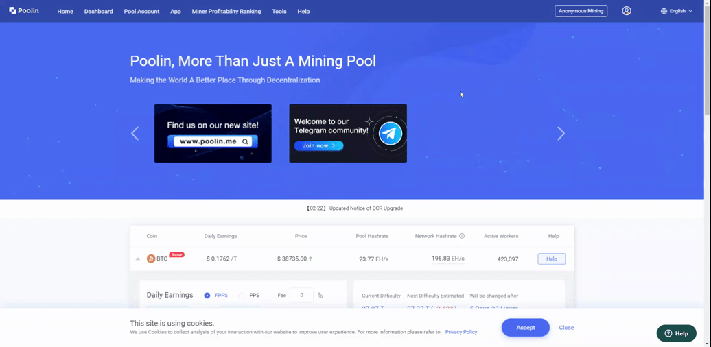 Poolin, One of the Largest Bitcoin Mining Pools, Suspends Withdrawals From Wallet Service