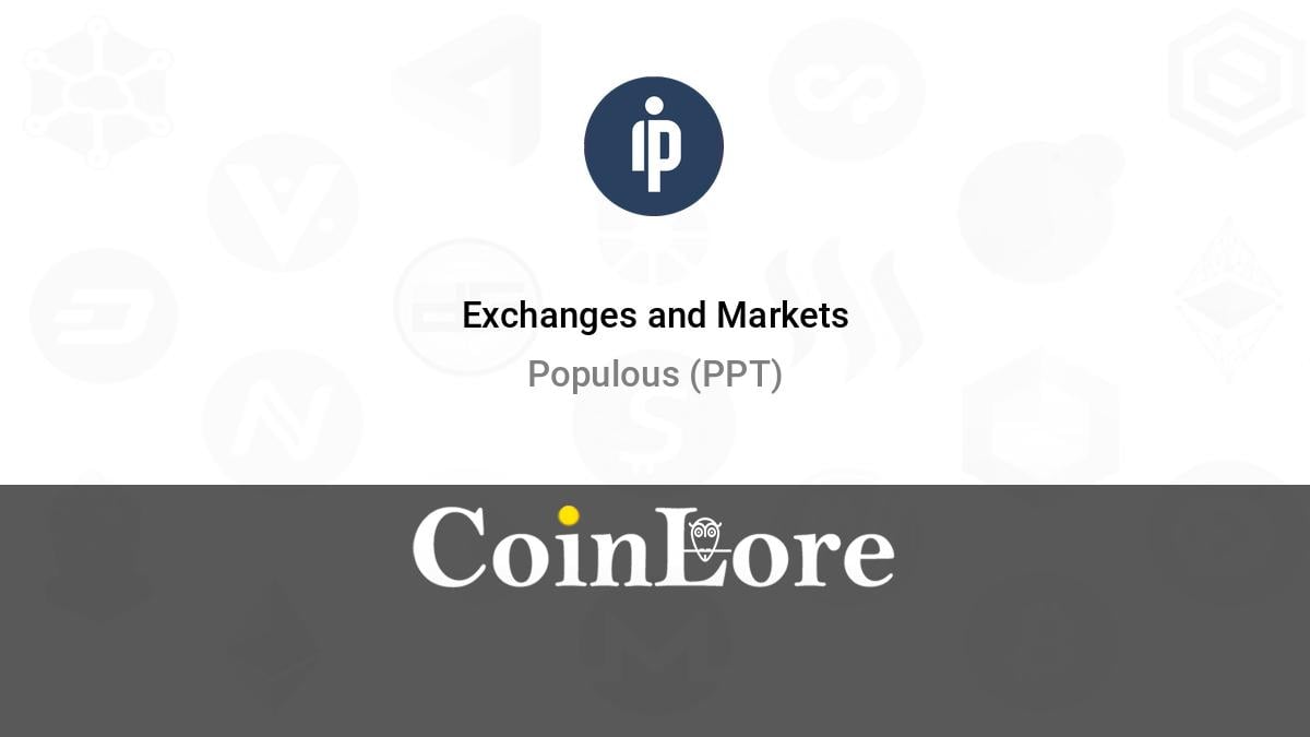 Populous USD (PPT-USD) Price, Value, News & History - Yahoo Finance