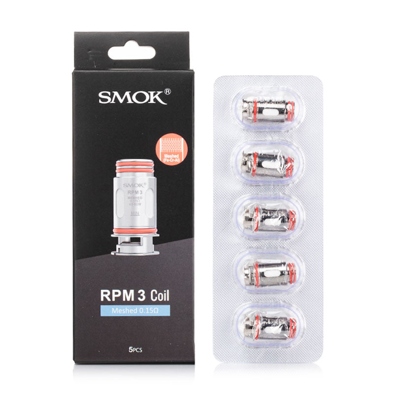 Smok RPM 3 Replacement Coils | 5 Pack for $ – Huff & Puffers