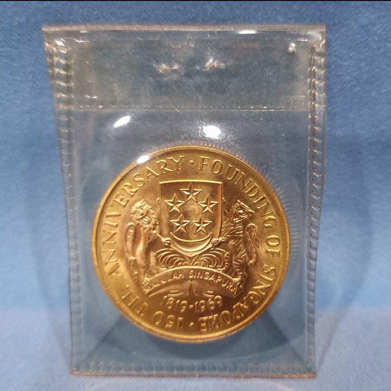 Dollar Singapore th Anniversary Commemorative Golden Coin! - ecobt.ru
