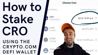 How To Stake CRONOS CRO | Bitcompare