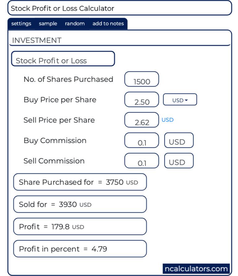 Stock Total Return and Dividend Calculator