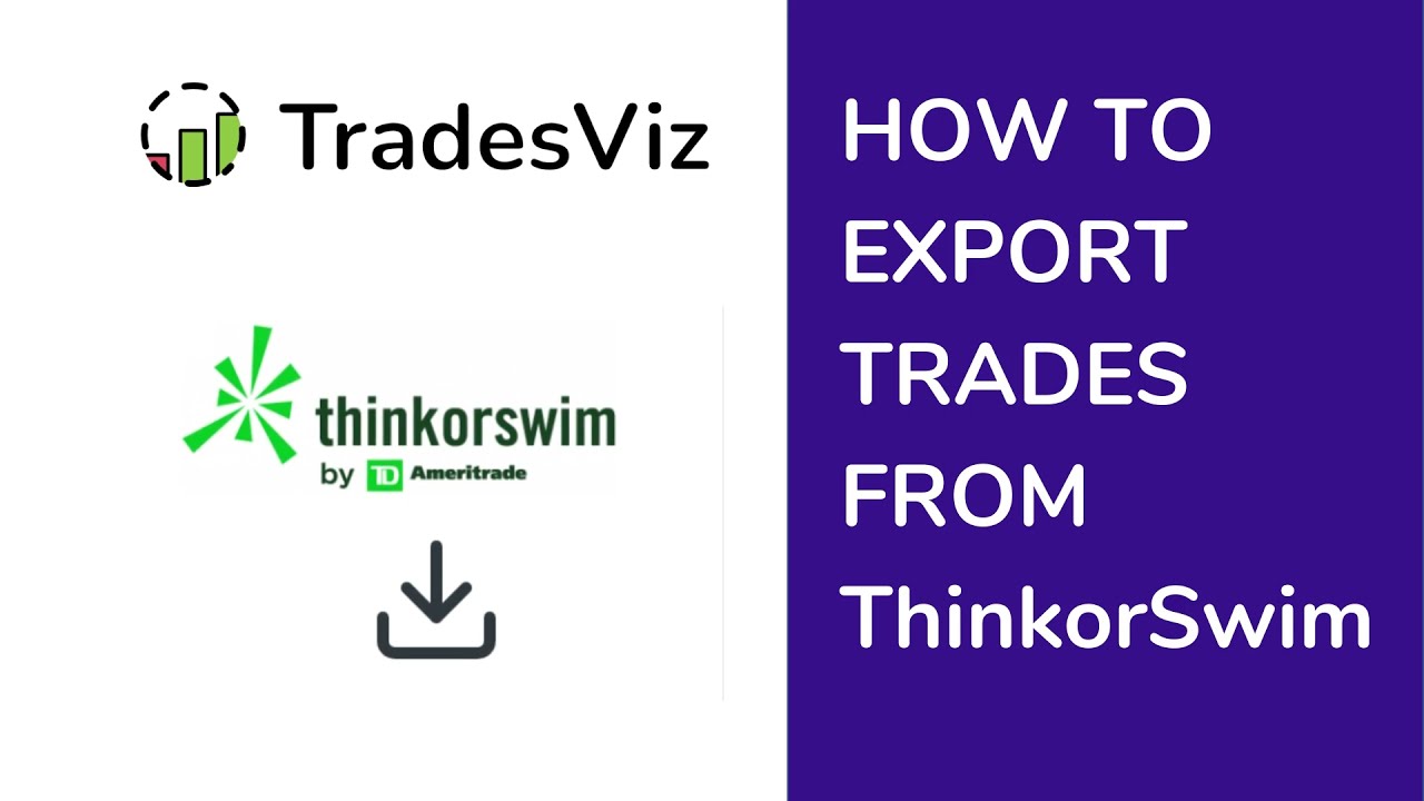 Import > Thinkorswim > Import