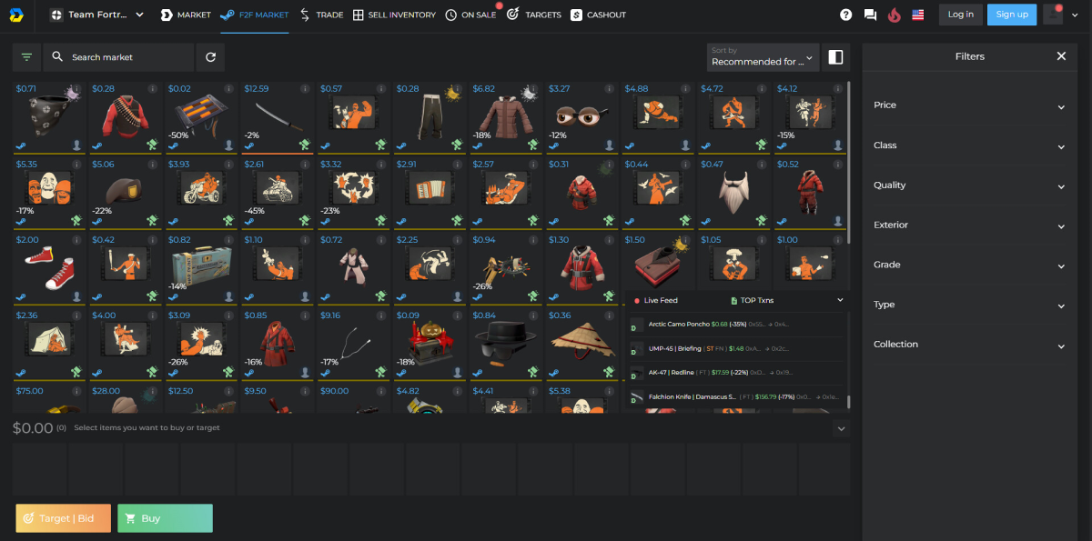 Trade TF2 Items ⭐️ Best TF2 Trading Site & Trade Bot