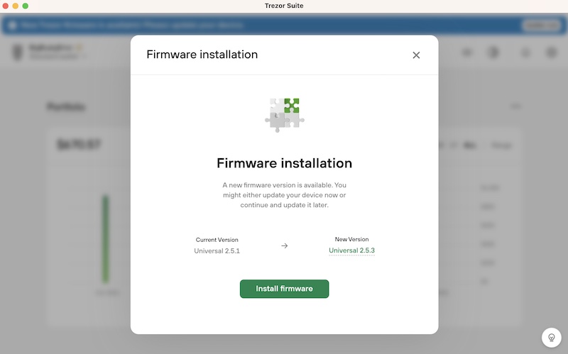 How to safely update your Trezor wallet - Trezor firmware upgrade guide