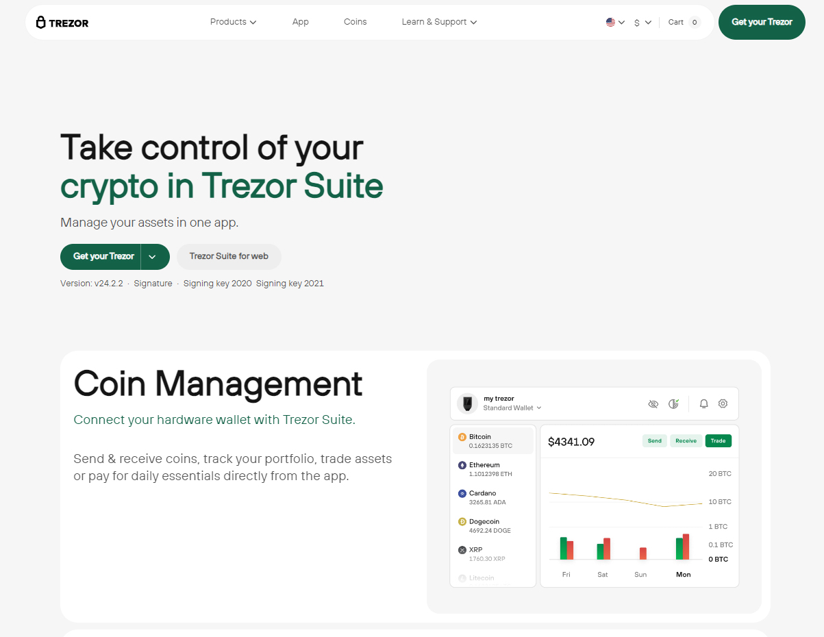 Trezor Suite - Desktop App for Mac, Windows (PC), Linux - WebCatalog