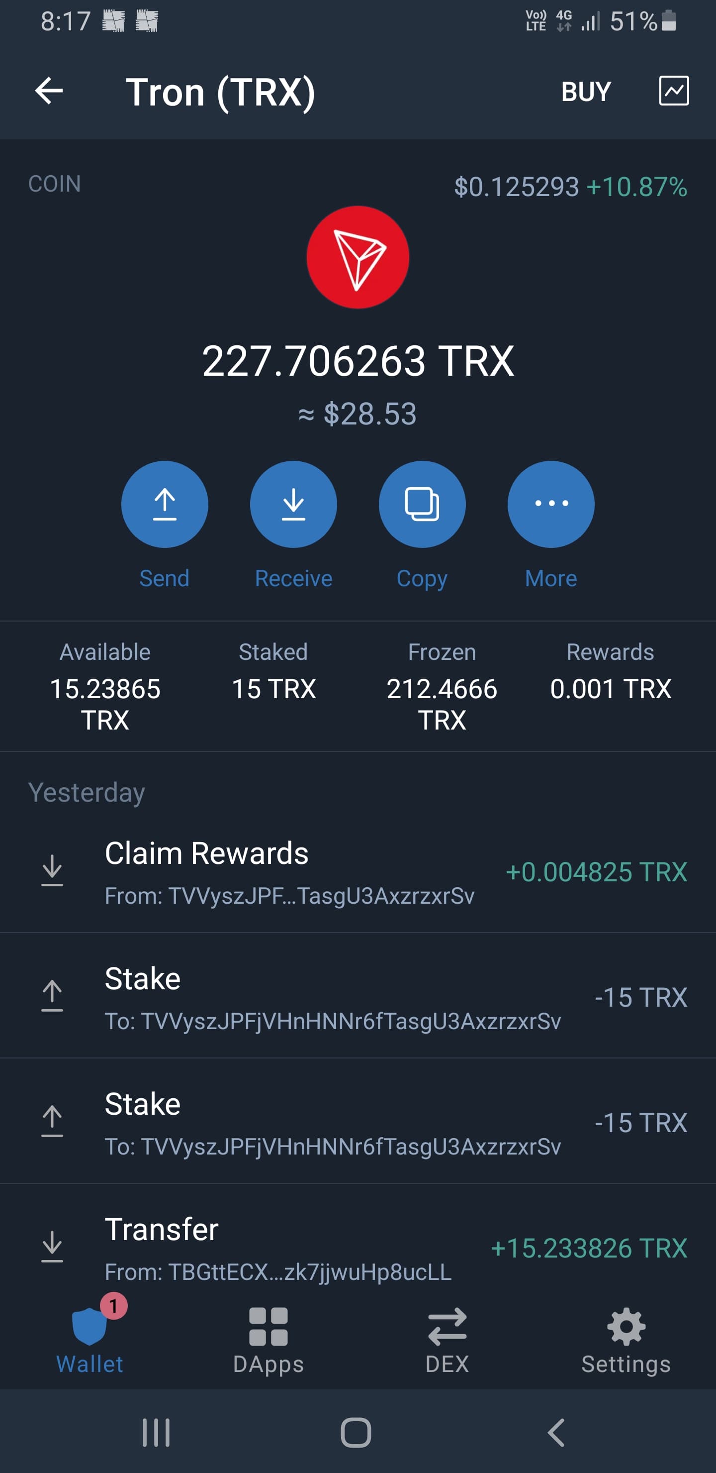 Tron Staking - Stake TRX | Ledger