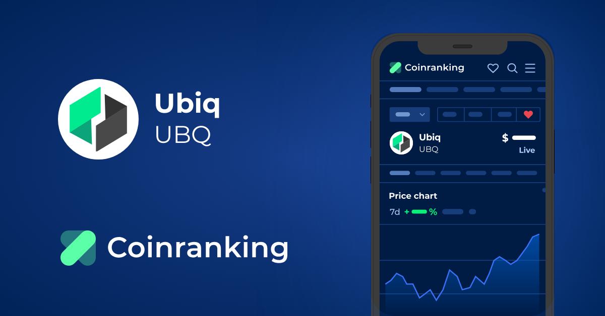Ubiq USD (UBQ-USD) Price, Value, News & History - Yahoo Finance