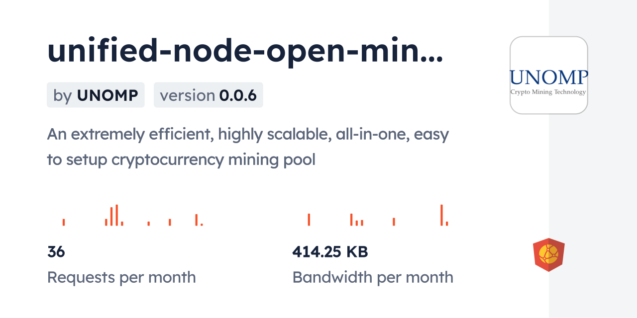 unified-node-open-mining-portal vulnerabilities | Snyk