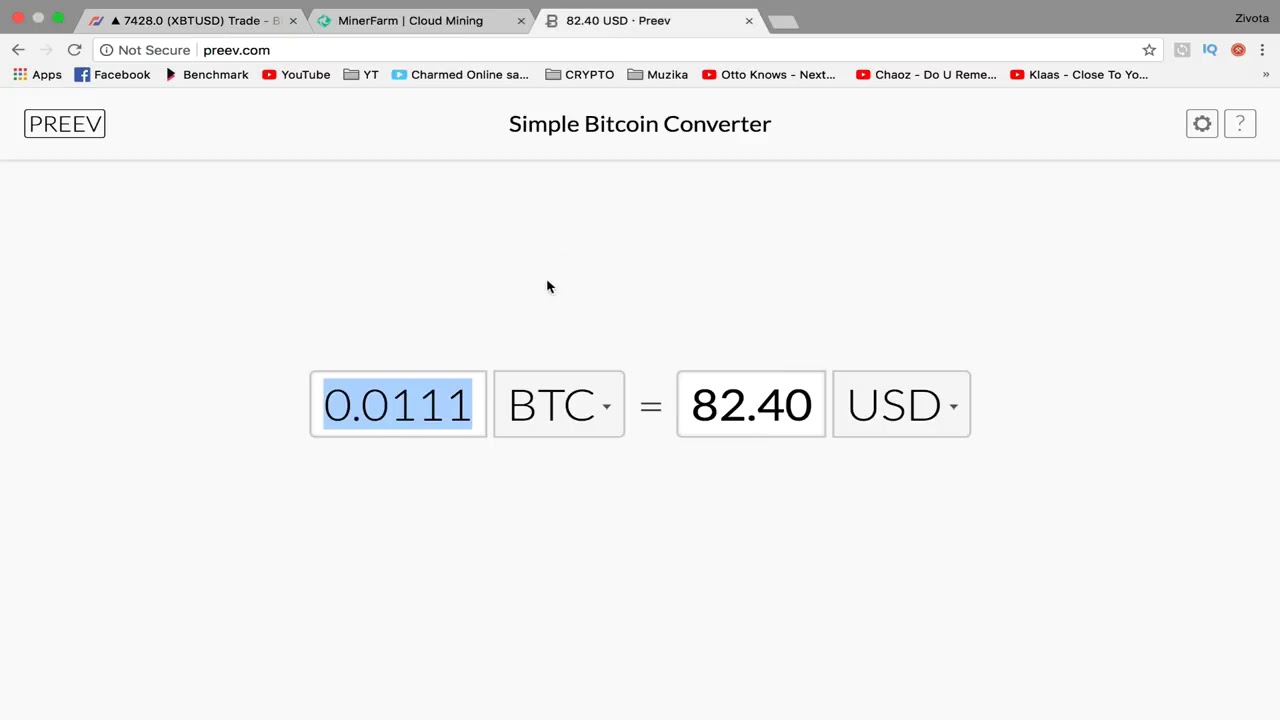 Preev – Simple Bitcoin Converter – BitcoinWiki