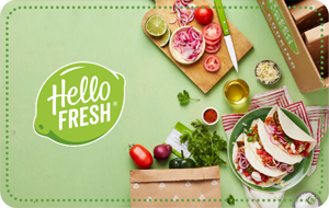 HelloFresh Gift Card | Prezzee Digital Gift Cards