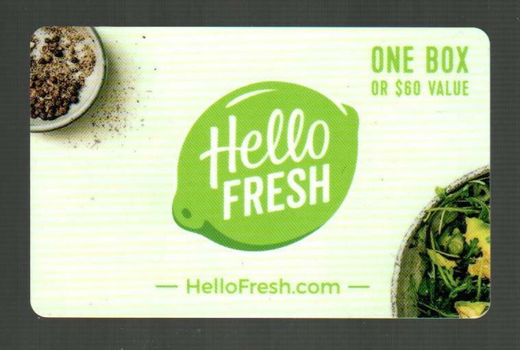 HelloFresh Gift Card Disappointment – Mummy To Twins Plus One