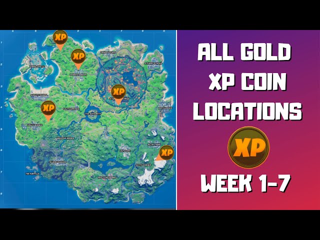 Fortnite Chapter 2 | Season 5 | Week 8 XP Coins Locations - Pro Game Guides