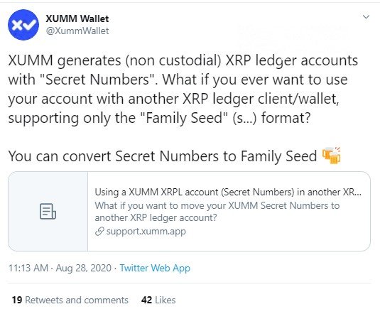 XRP Wallet | Ledger