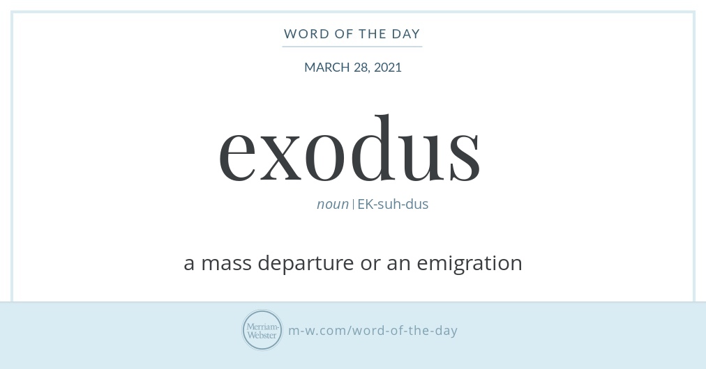 Exodus, Theology of Meaning - Bible Definition and References